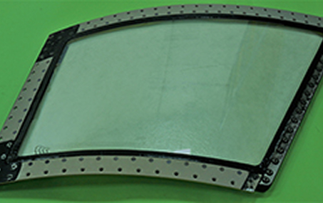 LH MAIN WINDSHIELD P/N: GC331-0001-13
